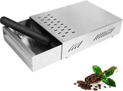 Scatola per la pulizia del filtro - Acciaio inossidabile - Adatto a tutti i macchinari per la preparazione del caffè - 1 pezzo