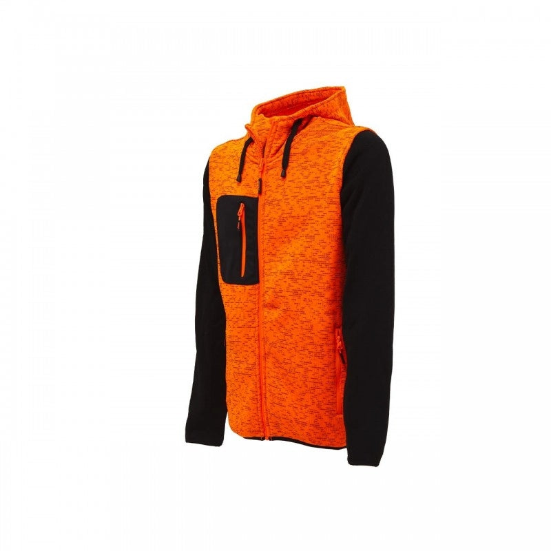 Felpa Orange Fluo S Rainbow Upower