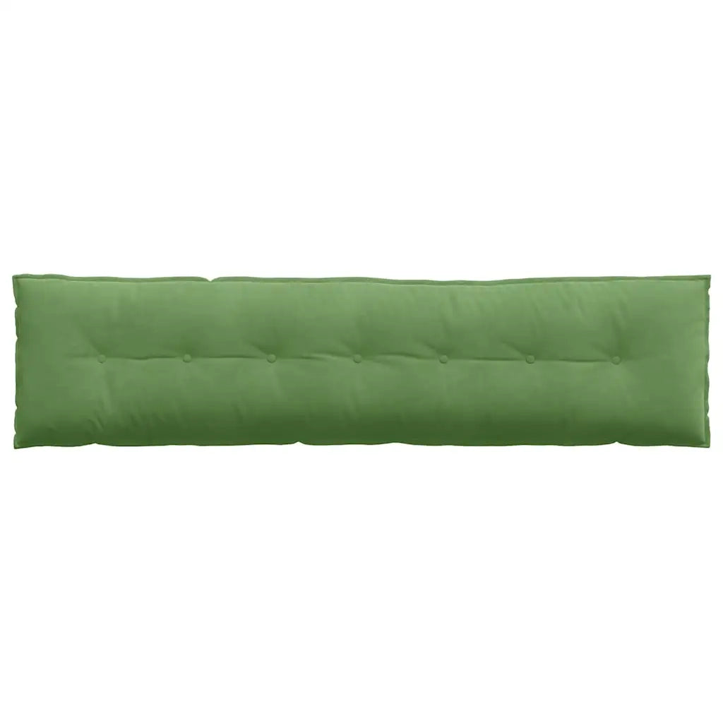 Cuscino per Schiena Verde chiaro 200 x 50 cm Tessuto in Cords