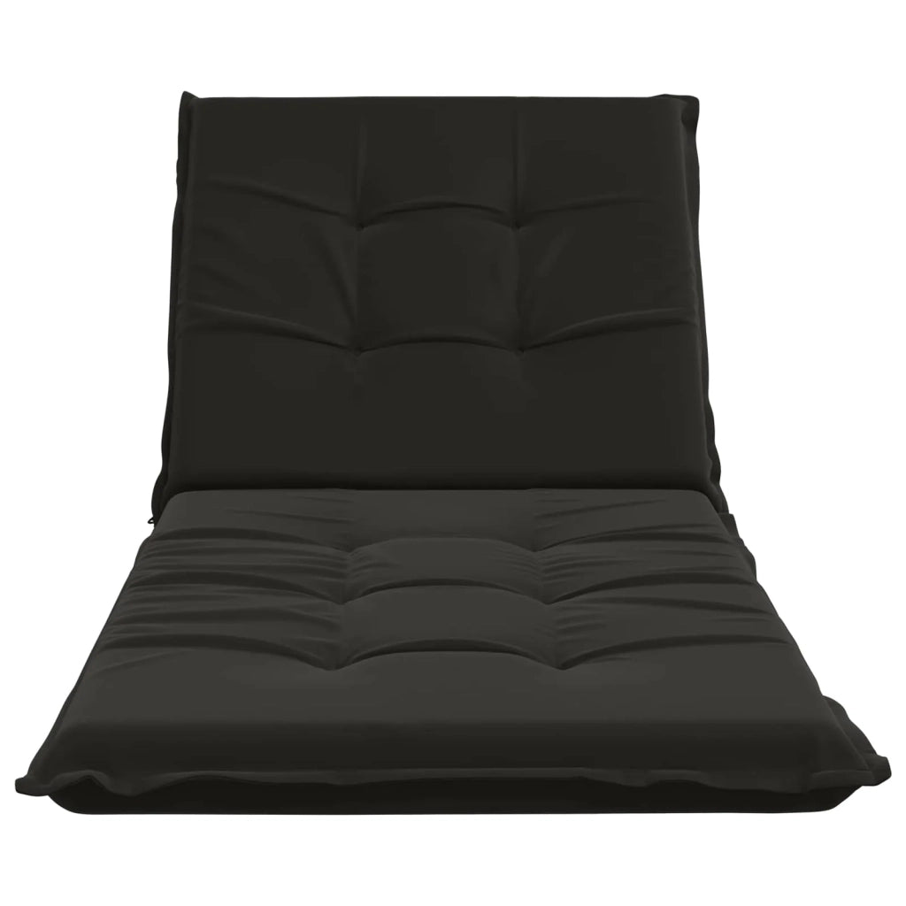 Cuscino per Lettino GEMERT 100% Poliestere Nero 190 x 90 x 9 cm 947471