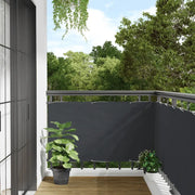 Paravento da Balcone Antracite 400x120 cm in PVC 4005485