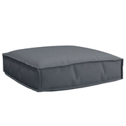 Cuscino per pallet per seduta Antracite 60x60x12 cm in tessuto Oxford