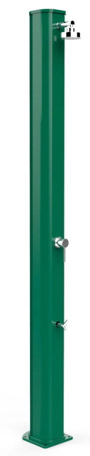 Doccia Solare da Giardino 40L Miscelatore e Lavapiedi Arkema Big Jolly Verde