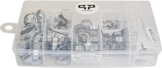 Set di 2 orecchioni - 120-delig cassa assortita - orecchioni per cavi orecchioni per tubi