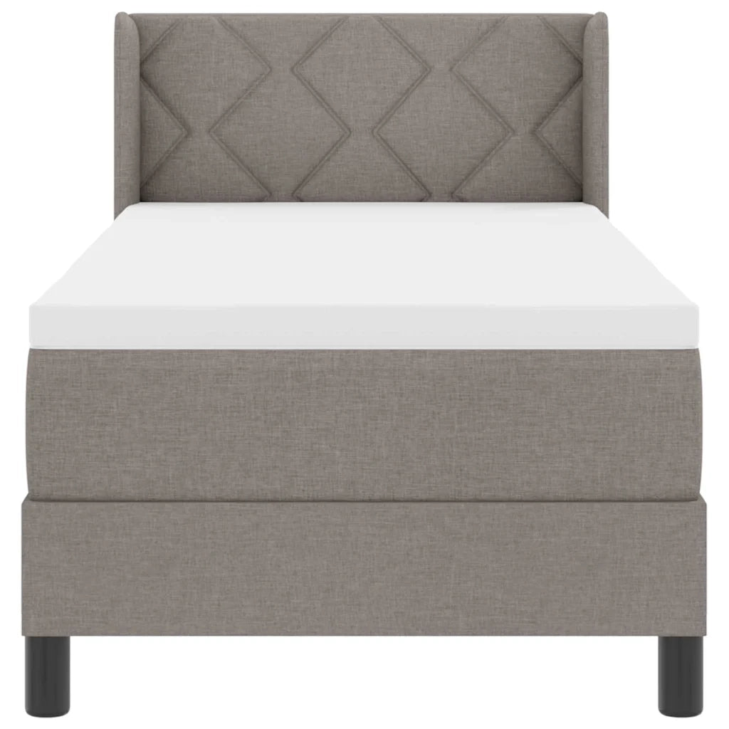 Letto a molle con testiera Talpa 200 x 80 cm Tessuto 3341136