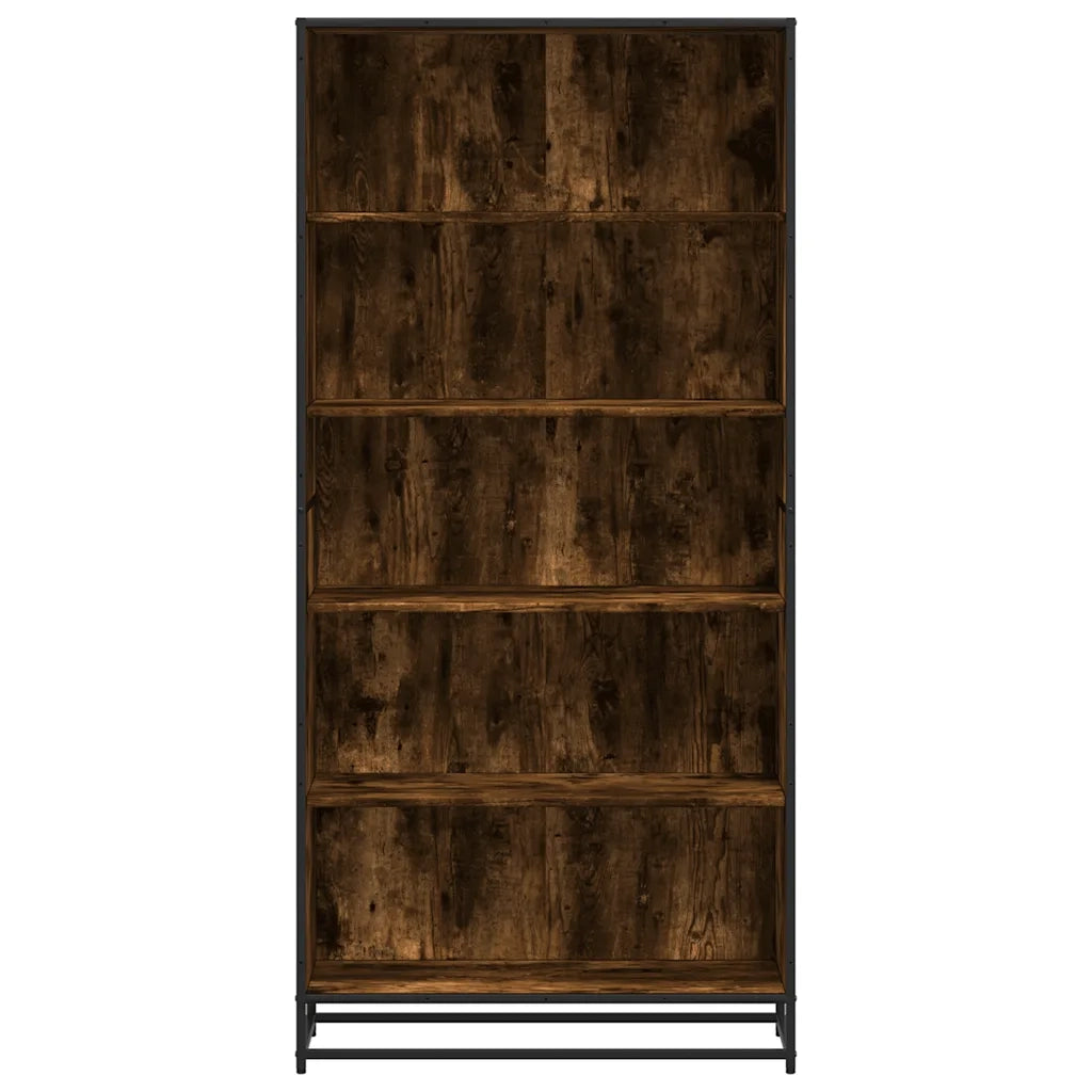Libreria Rovere Fumo 80,5x35x170,5 cm in Truciolato 3300857