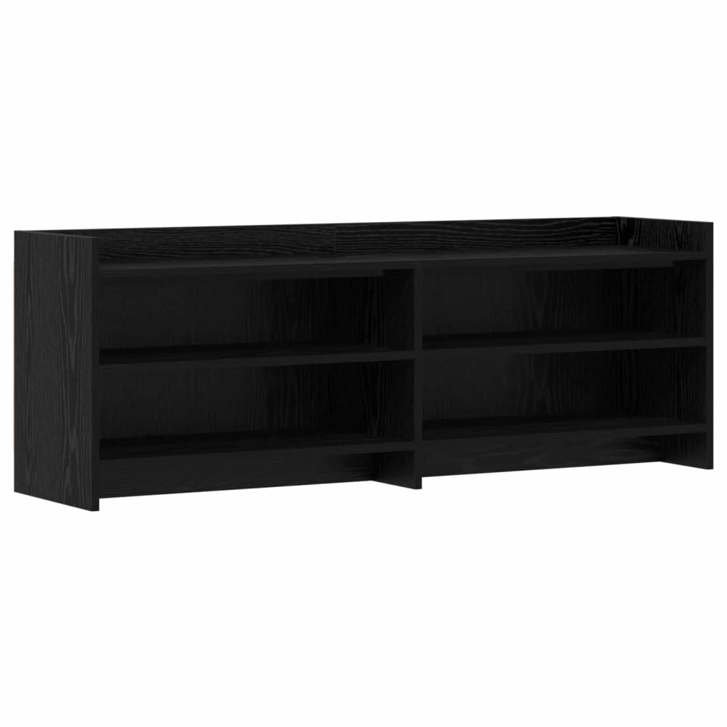 Mobile TV 135 x 33 x 47 cm Rovere Nero Legno ingegnerizzato 8011228