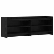Mobile TV 135 x 33 x 47 cm Rovere Nero Legno ingegnerizzato 8011228