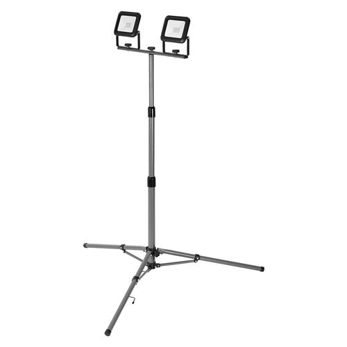 Proiettore cantiere ledvance lum831377 worklights value tripod 2x nero