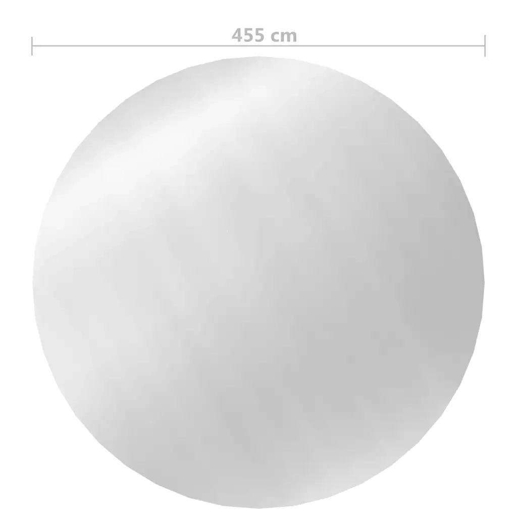 Copertura per Piscina Argento 455 cm PE CFW7295502