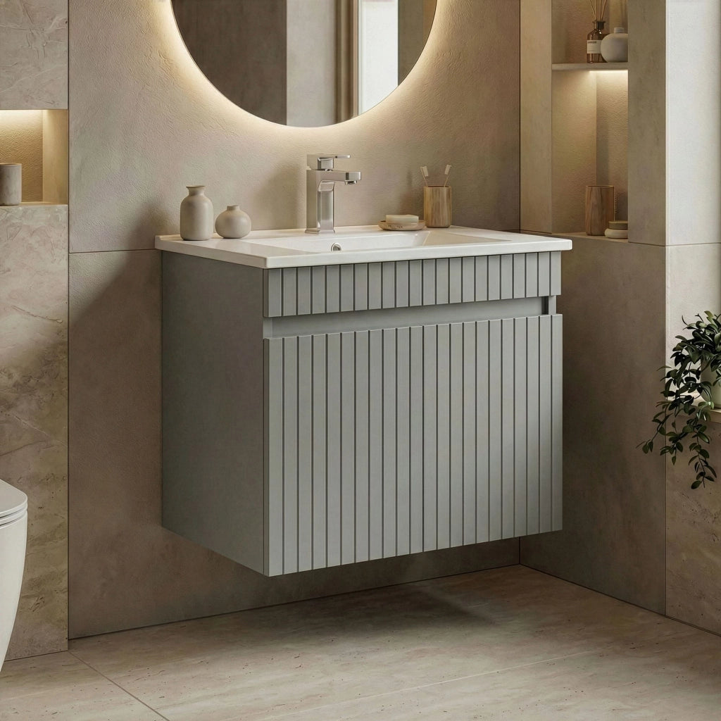 Mobile lavabo "Tivoli 65" - 65 x 45 x 57 cm - Cashmere opaco