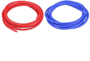 Bicchiere di silicone 5 Metri - Bicchiere di vuoto - Intervallo di temperatura - Utilizzo universale - Diametro interno 4 mm - Resistenza alla pressione - Tubo di vuoto
