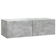 Mobile Porta TV da Muro Grigio Cemento 98 x 41 x 30 cm 898528