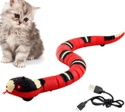 Giocattolo per gatto elettrico - giocattolo animato - giocattolo interattivo - giocattolo in movimento - sicuro in plastica - dimensioni 40*4*3 cm