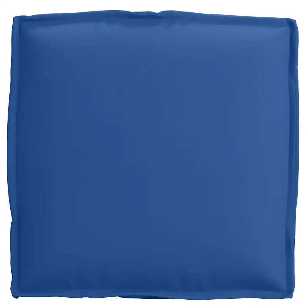 Cuscino 4 pcs Blu Reale 40 x 40 x 8 cm Tessuto Oxford 42001595