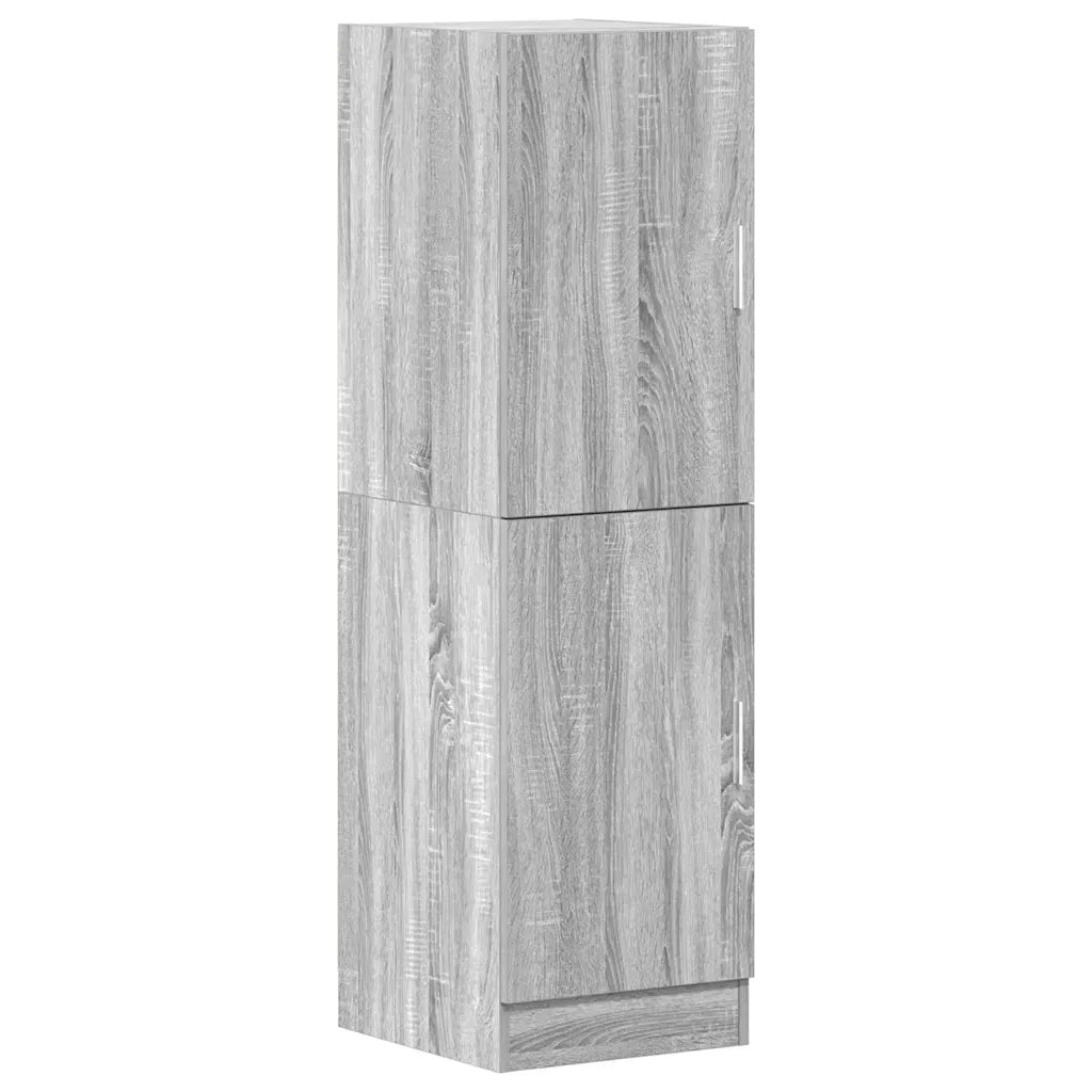 Set di Mobili da Cucina 3 pz Grigio Sonoma in Truciolato 3324156