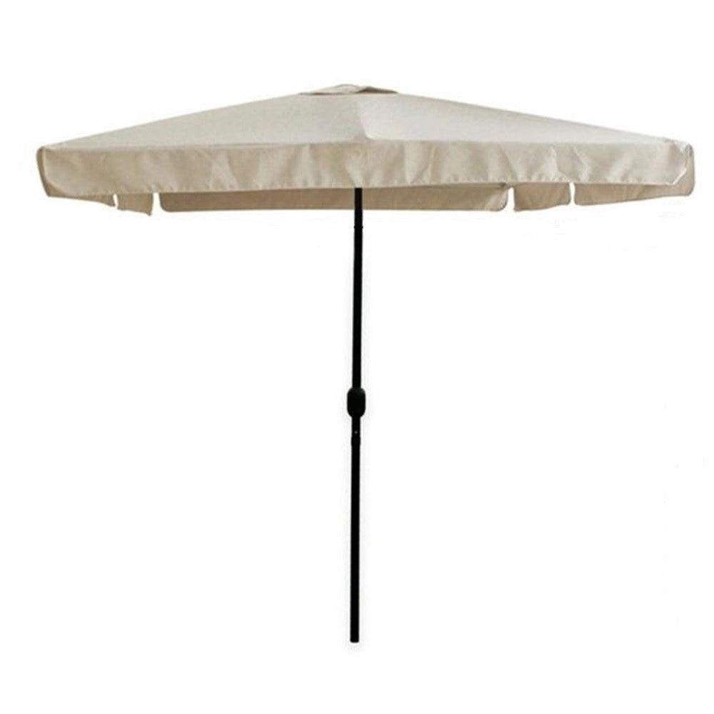 Trade Shop - Ombrellone Da Giardino Arredo Esterno Balcone Terrazzo Patio 3x3 Mt Beige 223231 -