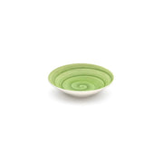 Piatto fondo lime memento table in ceramica dipinta a mano Ø 23,5 cm