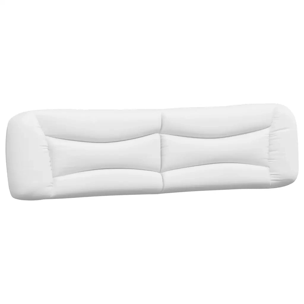Giroletto senza Materasso Hvar Bianco e Nero 200x200 cm in Similpelle 3208029