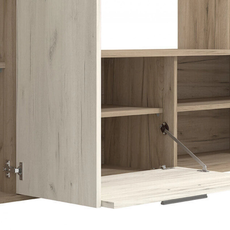 11008878 SOGGIORNO TALIN ROVERE GRIGIO E ROVERE BIANCO