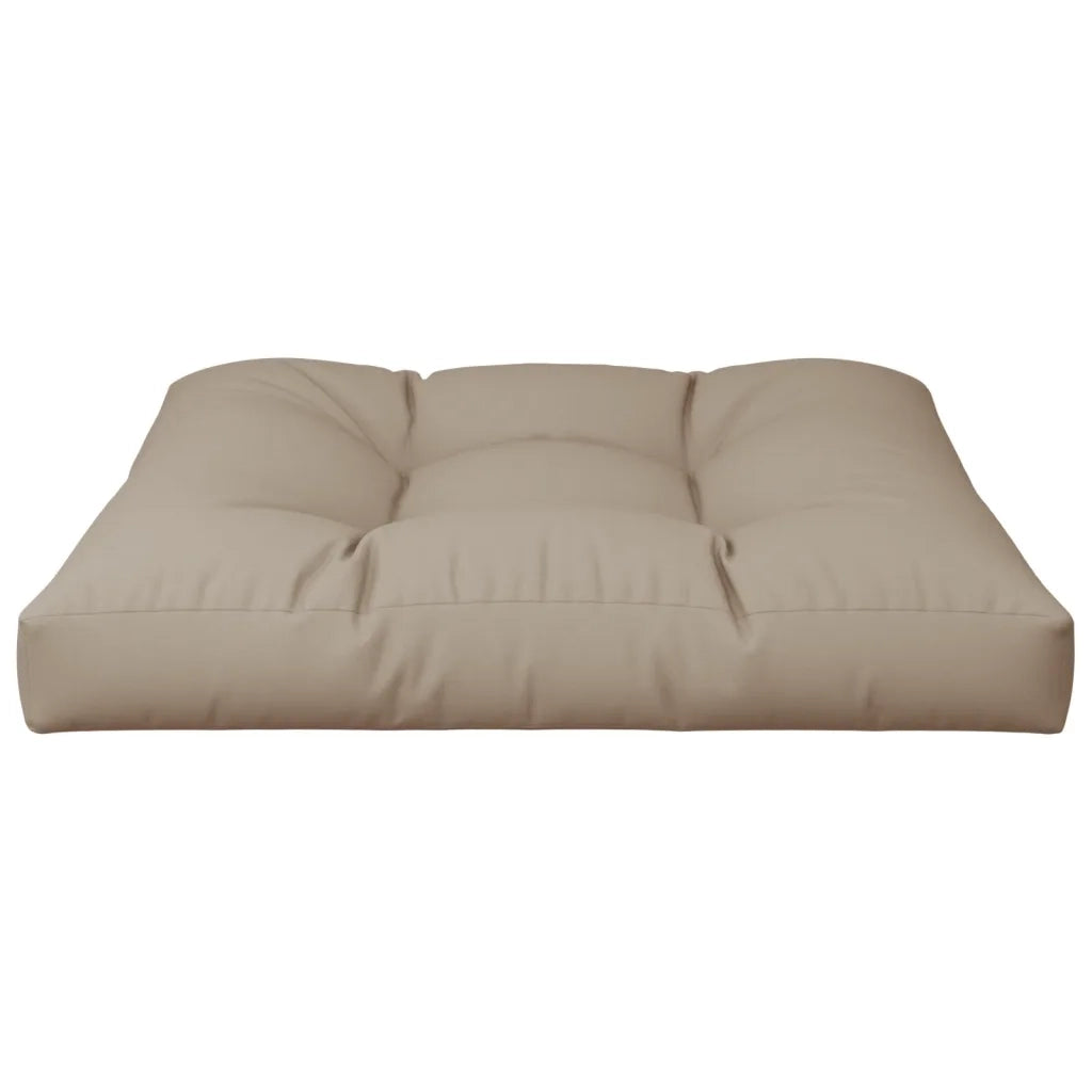 Cuscino per Pallet Tortora 70x70x12 cm in Tessuto