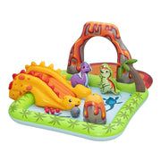 Trade Shop - Centro Parco Giochi Acquatico A Forma Di Vulcano Gonfiabile Piscina 262x188x102cm 53172 -