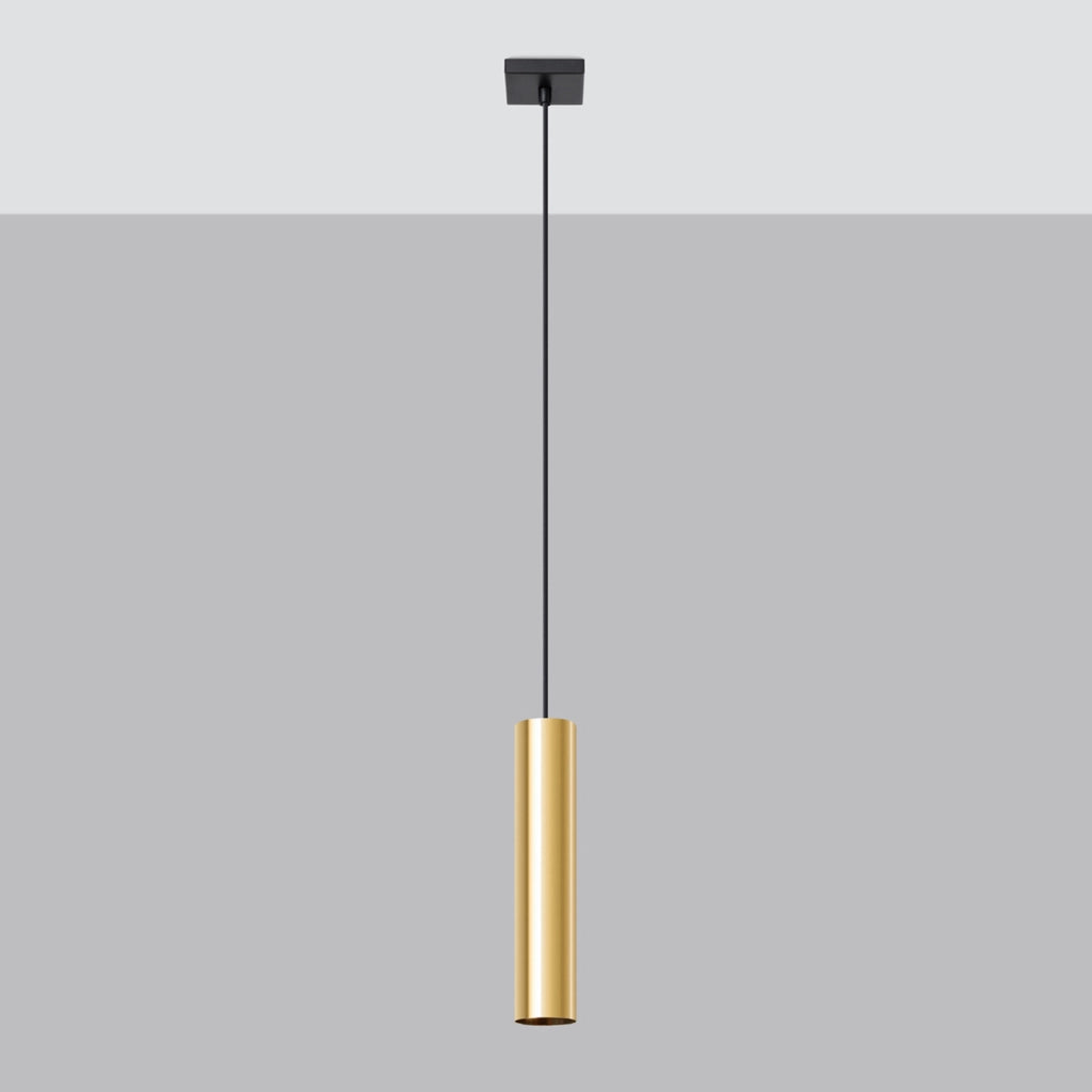 Lampada a sospensione LAGOS 1 oro lucido