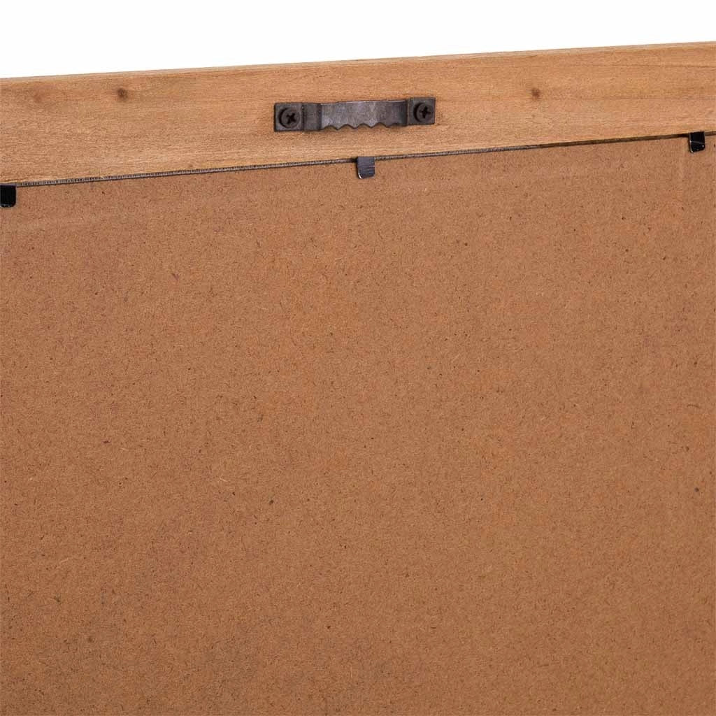 Cornice in legno e tessuto stampato