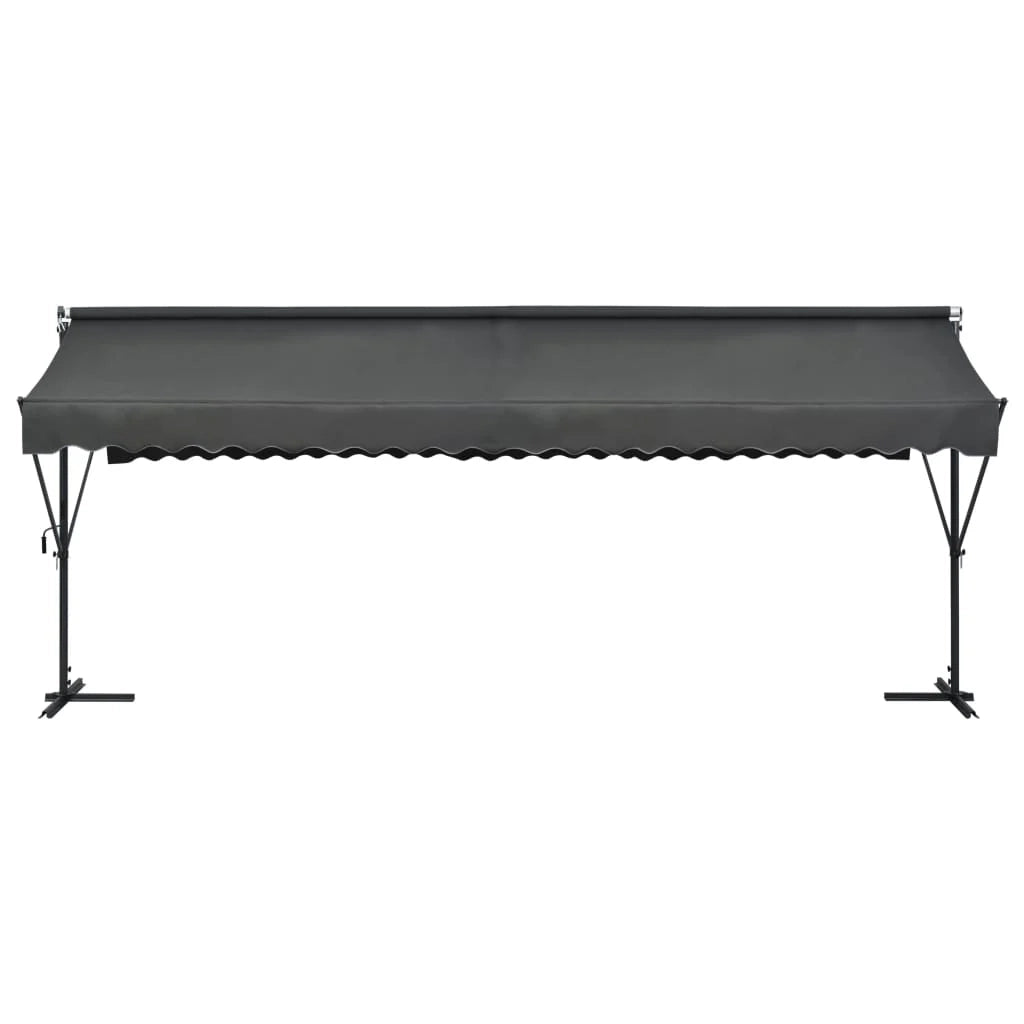 Tenda da sole autoportante 600 x 300 cm antracite 02_0007482