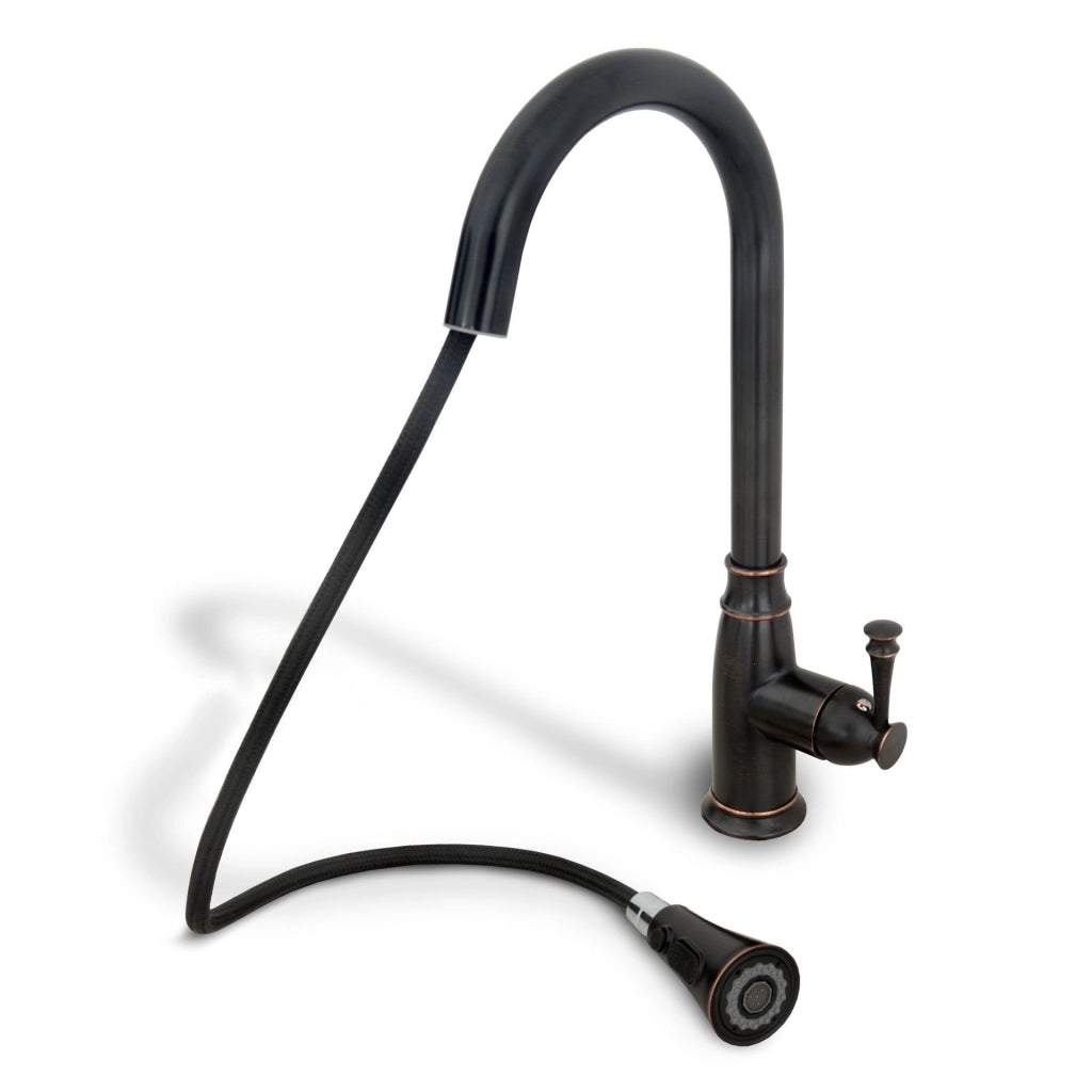 Rubinetto Da Cucina Rea Deco Old Black High