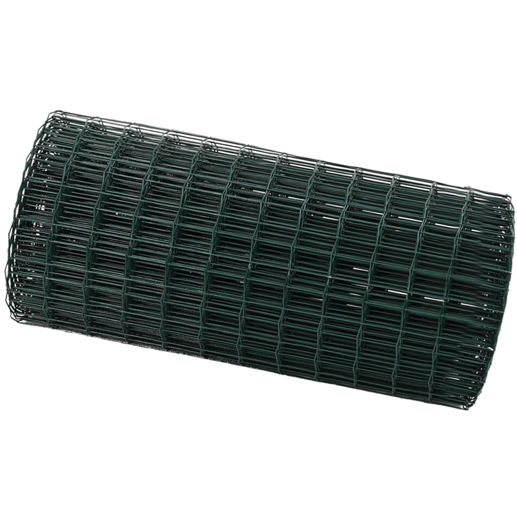 Recinzione Euro Verde 0.8 x 10 m Acciaio