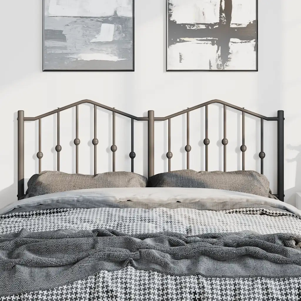 Testiera di Ricambio in Metallo Nero 135 cm 373821