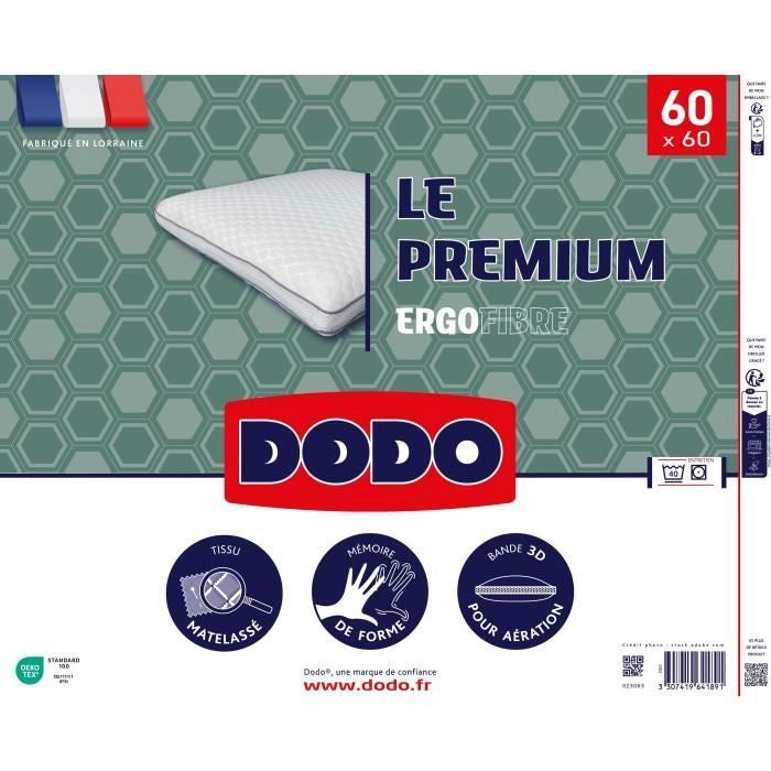 Il primo cuscino - ergonomico - 60x60 cm - dodo