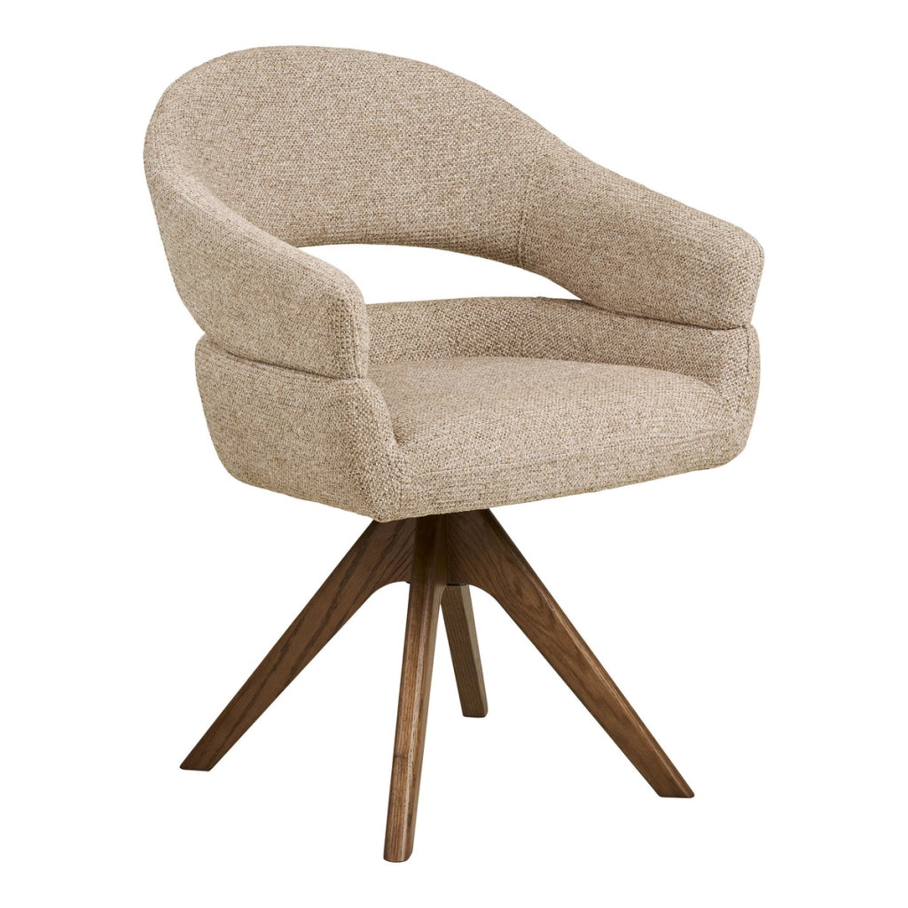 Sedia Dover 1, Marrone, Legno, 61x58x83 cm