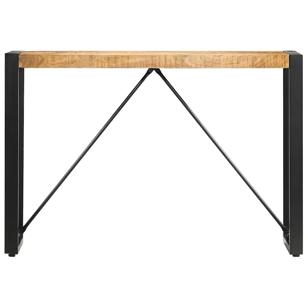 Tavolo Consolle 110x35x76 cm in Legno Massello di Mango cod mxl 56619