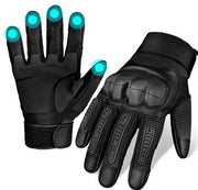 Manopole tattiche - Unisex - Articoli a dita touchscreen rigidi - Manopole da caccia - Guanti da motociclista - Attrezzatura all'aperto - Nero - Un paio