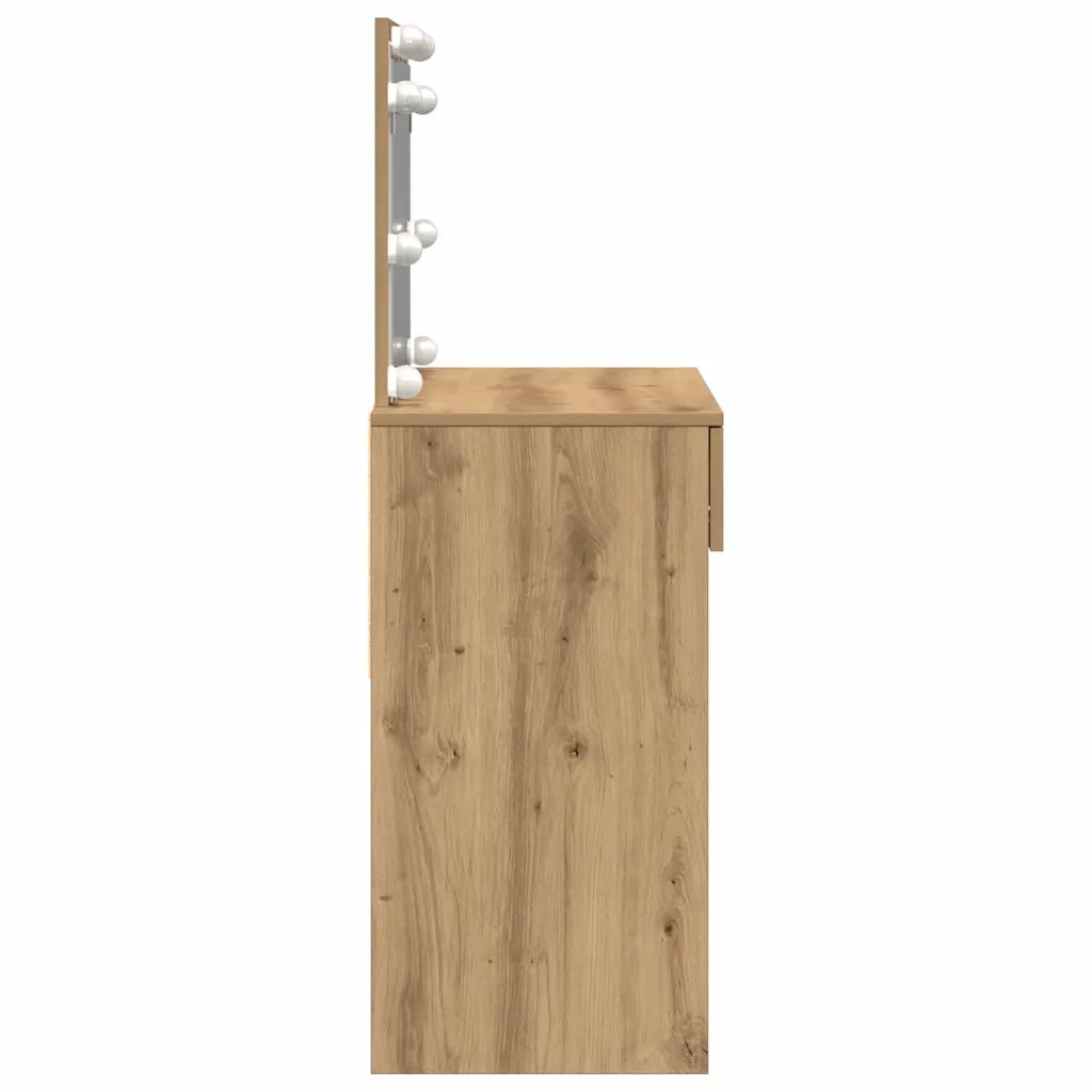 Toeletta | Tavolo da Trucco Rovere artigianale 100 x 40 x 120 cm