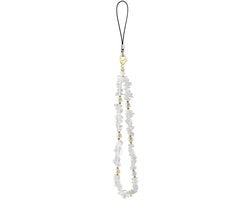 Portachiavi per telefono con corda - Corda per telefono con perle - Corda per telefono da polso - Supporti per telefono - Pietra naturale - Stile bohemien