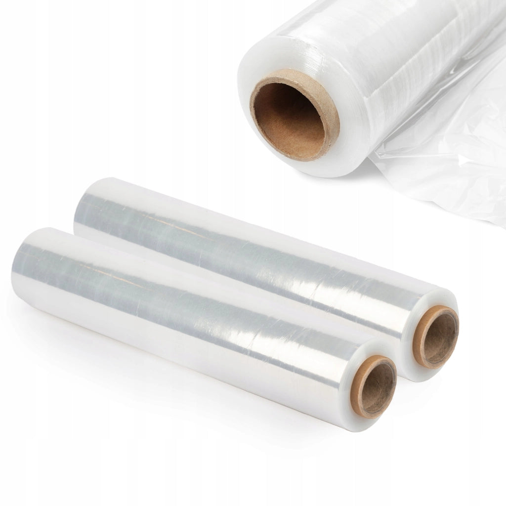 KADAX Pellicola estensibile XL Estensibile 2,5 kg Trasparente Resistente Opaco Incolore Rotolo 2x
