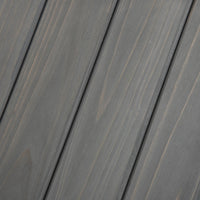 Cuccia per Cani a Casetta 83,5x54x82,5 cm in in Legno di Pino Grigio e Bianco