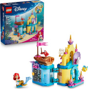 LEGO | Disney Princess Il Magico Mini-Palazzo di Ariel - Castello Giocattolo della Sirenetta con Micro-Bambolina e Figur