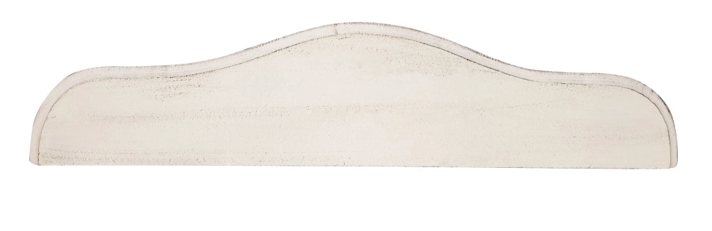 Biscottini MENSOLA A MURO IN LEGNO FINITURA BIANCO ANTICATO L59XPR13XH14 cm Made in Italy