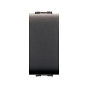 LIFE 4000 INTERRUTTORE UNIPOLARE GRIGIO ANTRACITE- ELETTROCANALI- 12,0 pz