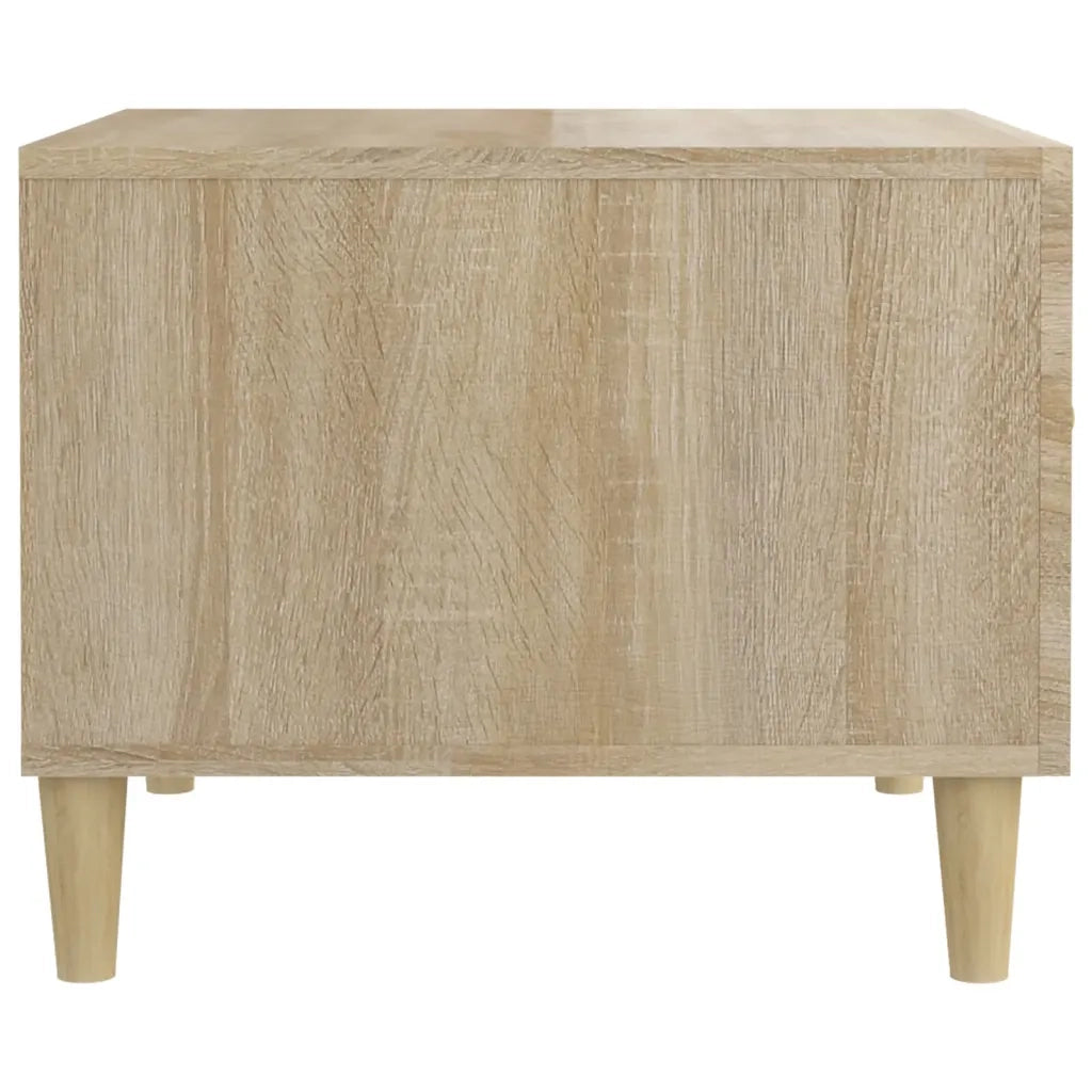 Tavolini Salotto 2pz Rovere Sonoma 50x50x40cm Legno Multistrato 812715