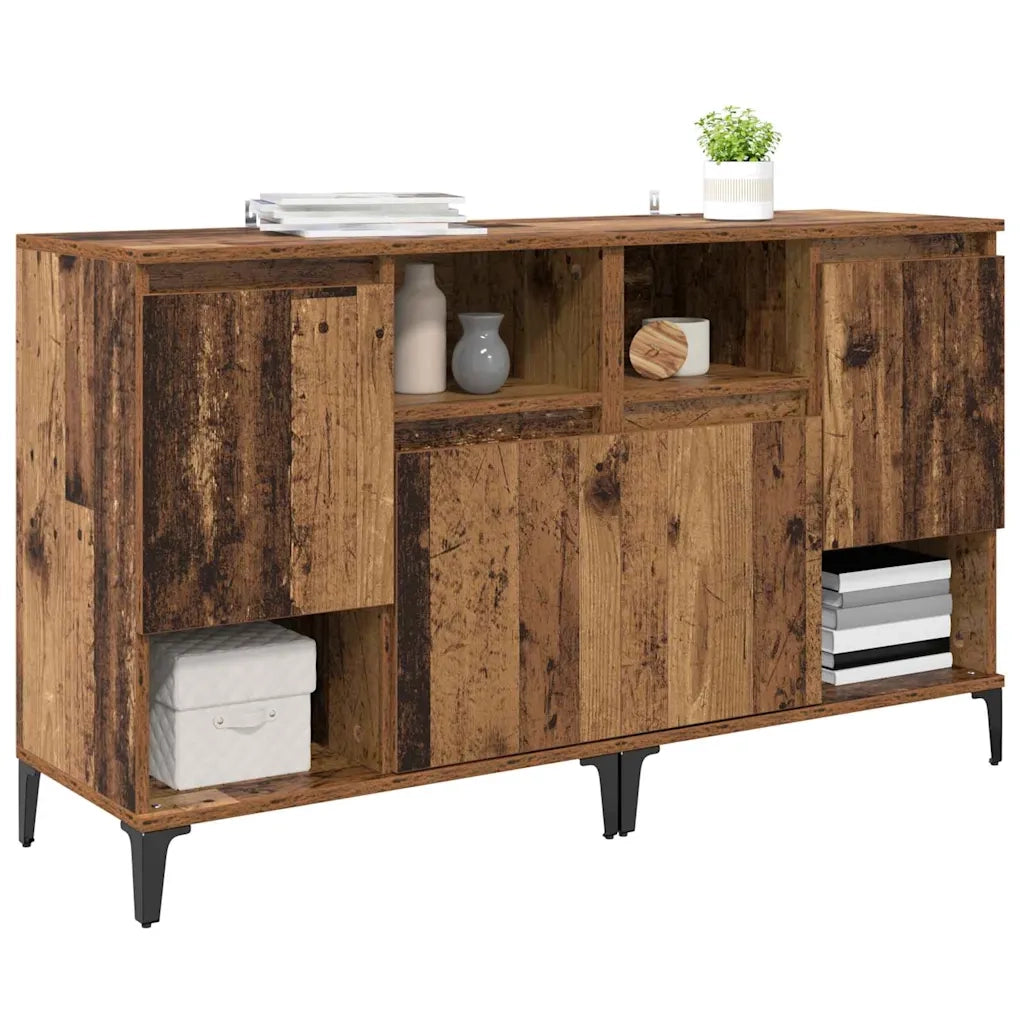 Sideboards 2 pcs Legno vecchio 60 x 35 x 70 cm 3415567