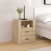 Comodino Rovere Sonoma 50x36x60 cm in Legno Multistrato cod mxl 30623