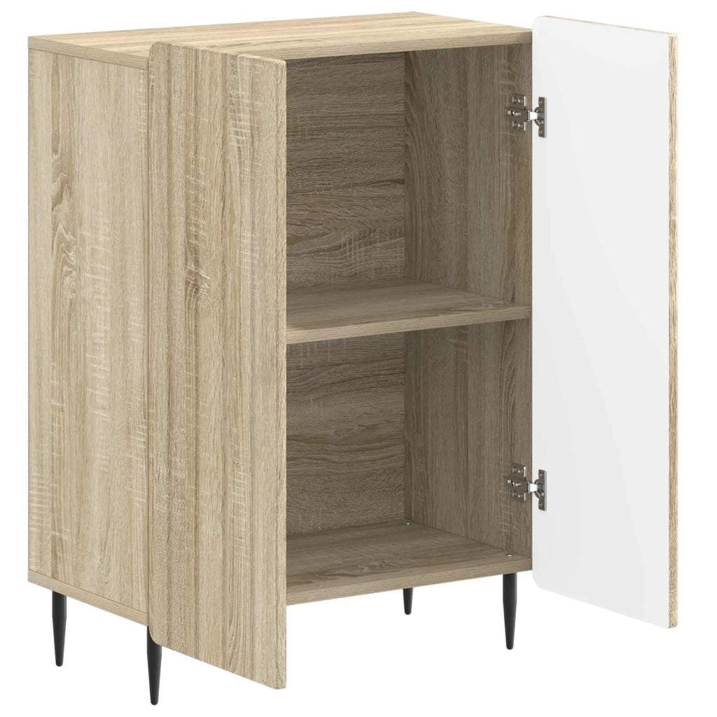 Mobiletto da Bagno ZWOLLE Rovere Sonoma 59,5 x 31 x 79,5 cm 896397