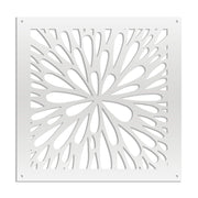 SQUIRT - Pannello in PVC traforato - Parasole Misura: 98x98 cm, Colore: bianco