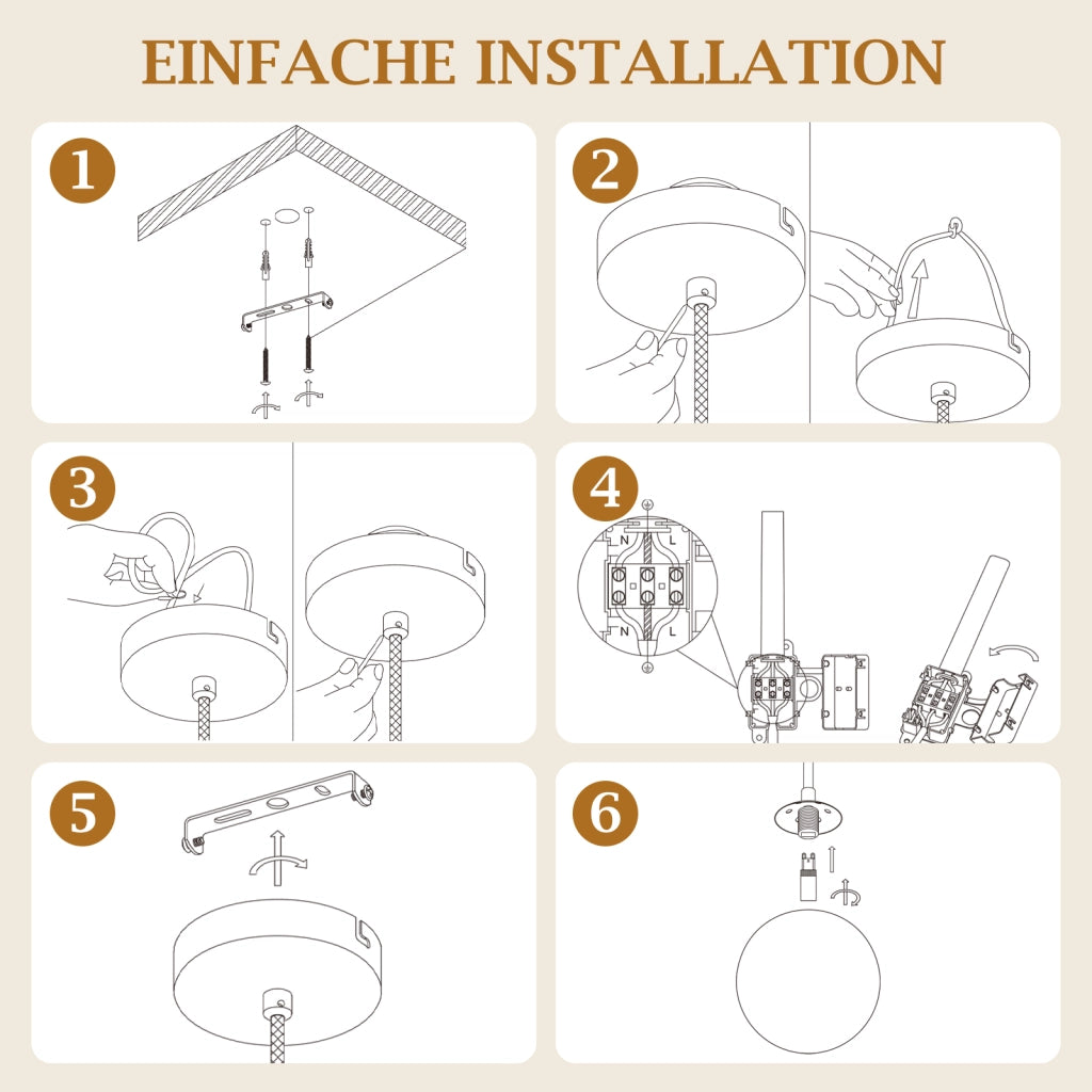 ZMH Lampada a Sospensione 1 Luce Vetro G9 Moderna per Camera Soggiorno senza lampadine
