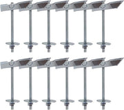 M6 x 100 mm Spiedi per imbullonare oggetti pesanti su lastre di gesso - Set da 12 pezzi